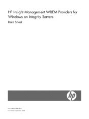 Download hp insight management wbem providers